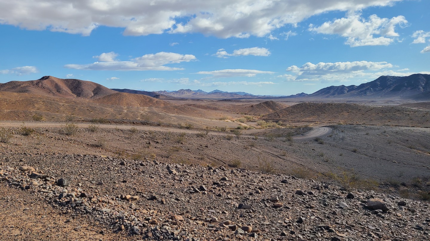 Milpitas Wash Road California Offroad Trail